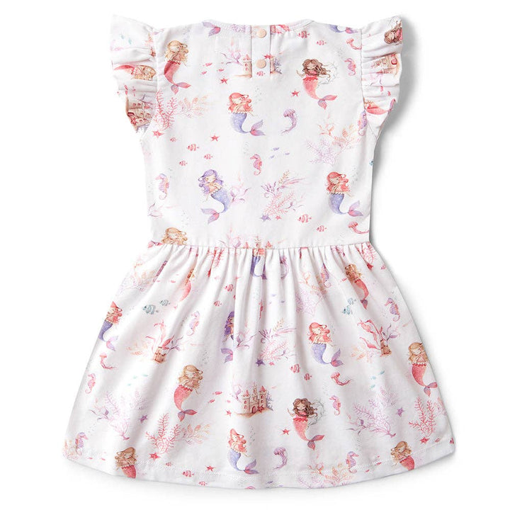 Mermaid Short Sleeve Organic Dress