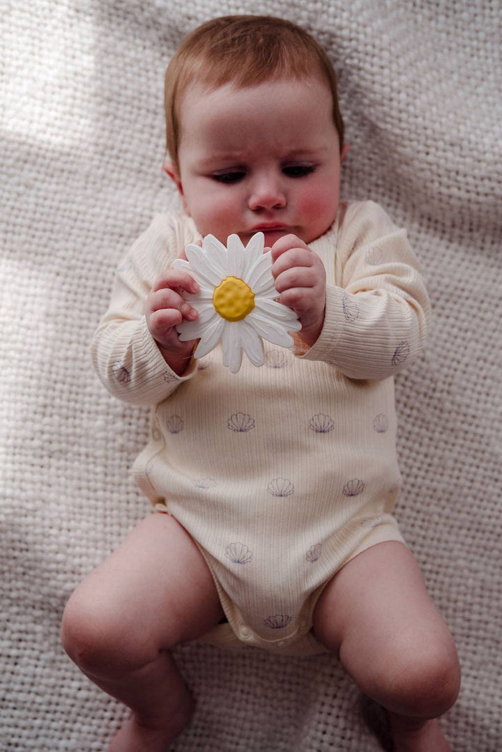 Silicone Teether - Milk Daisy