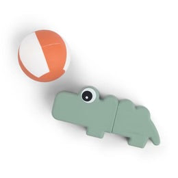 Done by Deer Bath squirter toy - Croco & ball