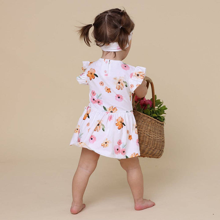 Poppy Short Sleeve Organic Dress