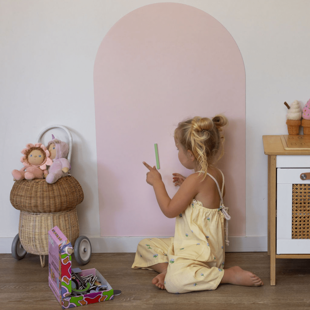 Magnetic Playwall™ | Renter-Friendly Magnetic Wall Decal
