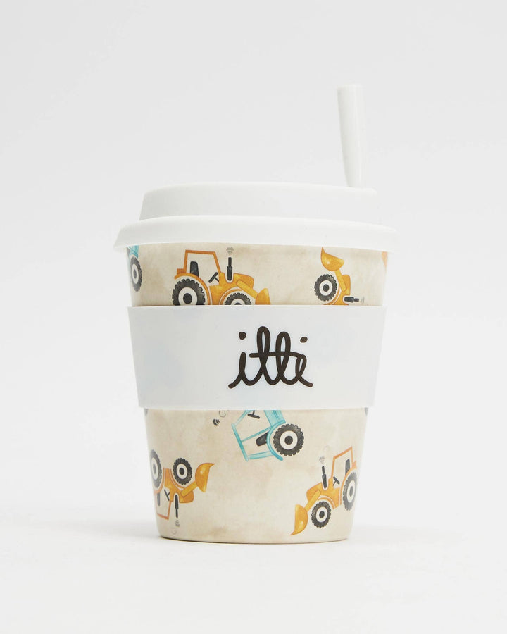240ml Itti Bamboo Baby Cino Cup + 1 Straw - Dozer