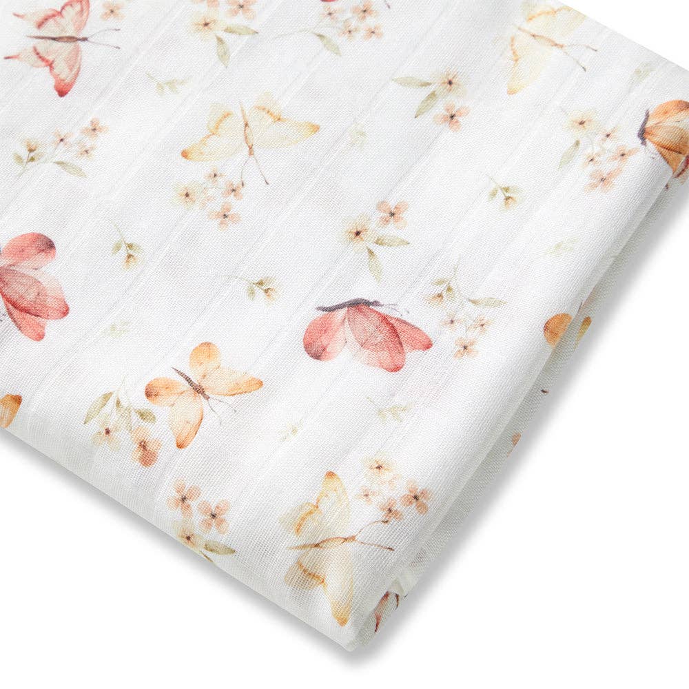 Butterfly Organic Muslin Wrap