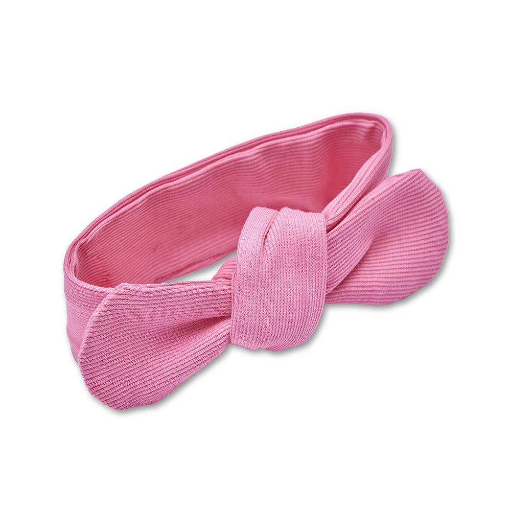 Candy Ribbed Organic Topknot/Bow