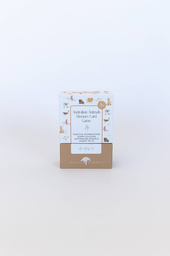 Australian Animals Memory Card Game
