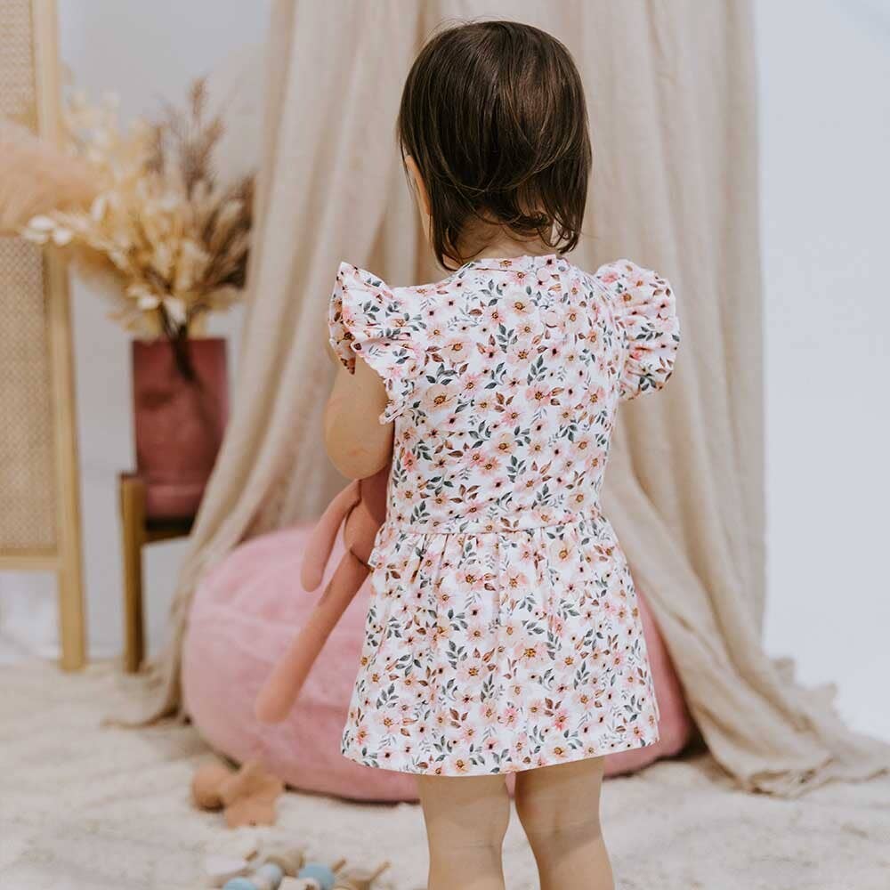 Spring Floral Organic Dress