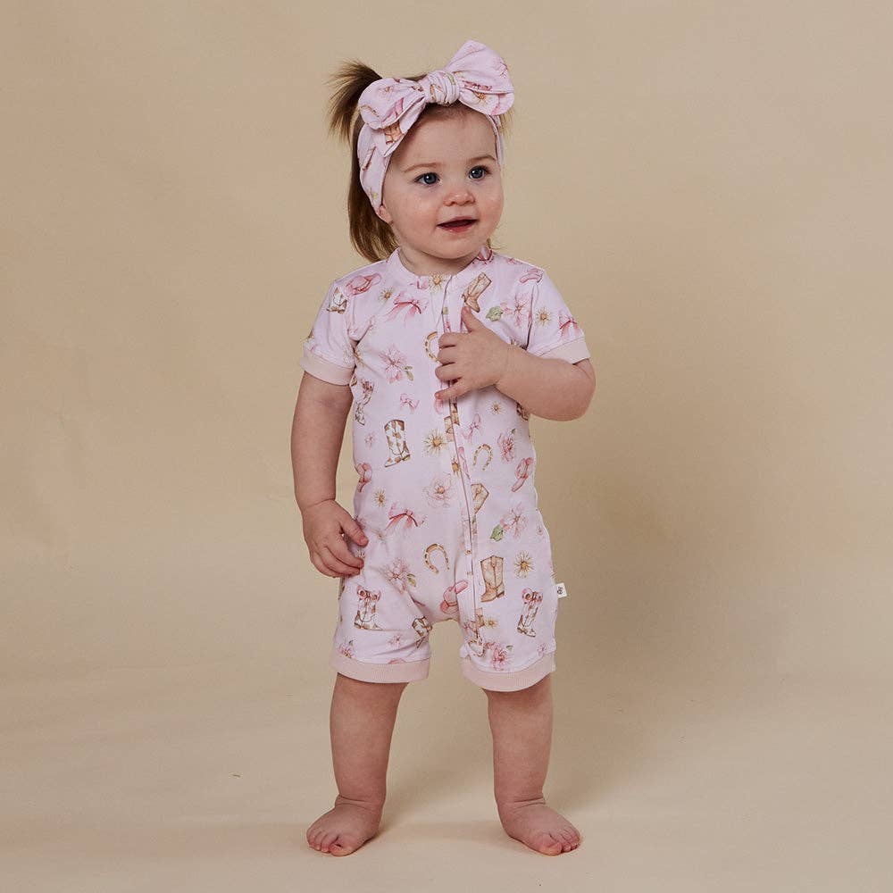 Boots & Bows Organic Snuggle Shortie