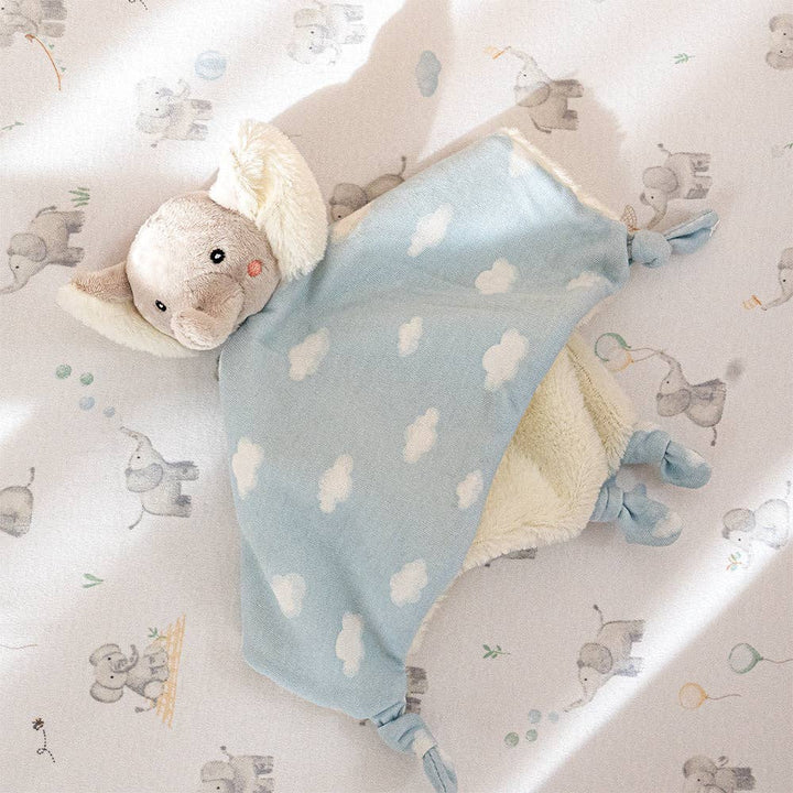 Security comforter - Elephant Playtime