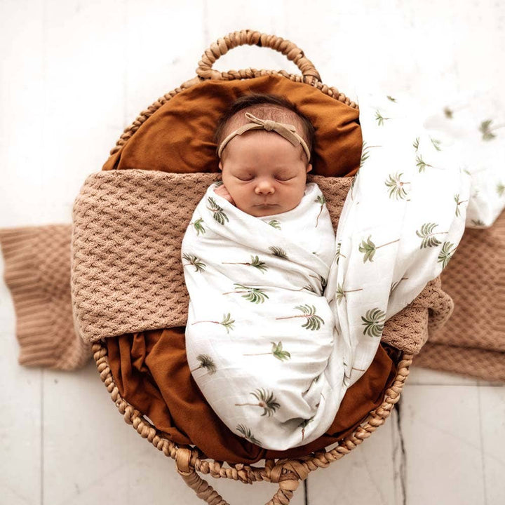 Green Palm Organic Muslin Wrap