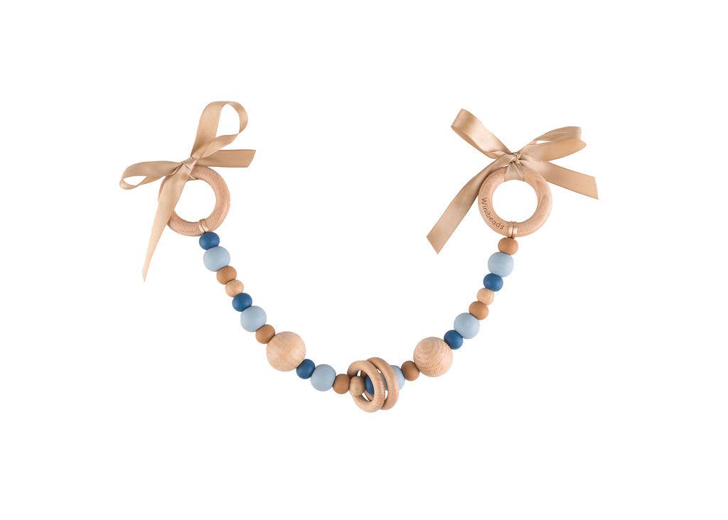 Harlow Pram Garland (tri-colour)