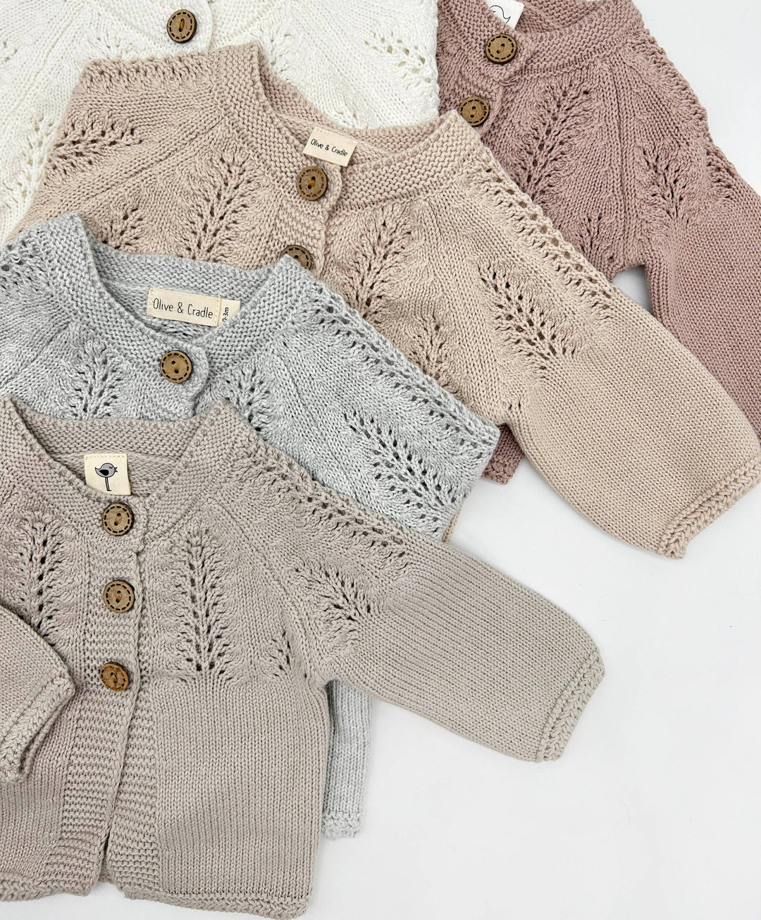 Olesya Cotton Knit Cardigan
