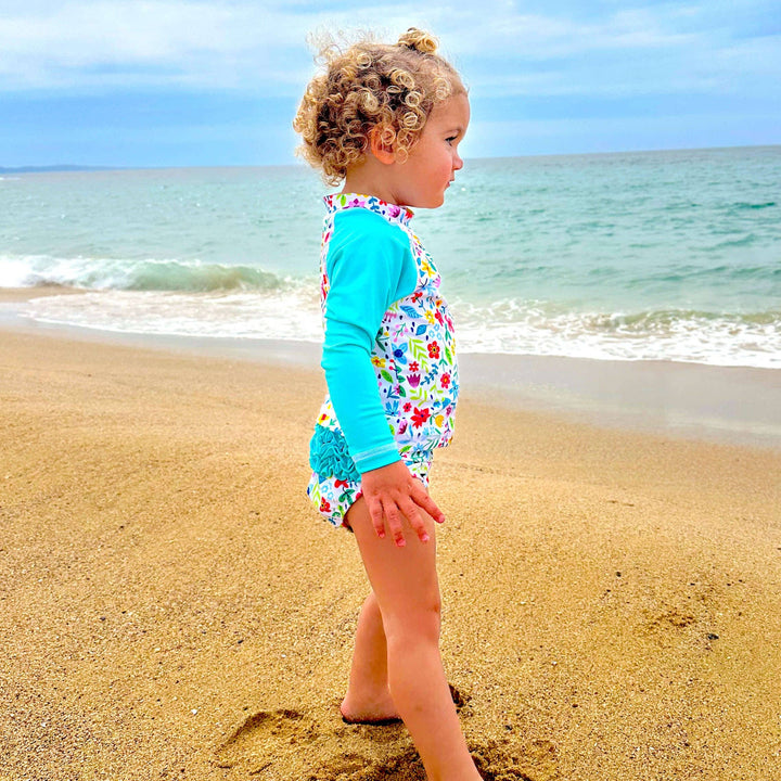 NEW! Ruffles ‘n’ rashie | Ditsy Daisy
