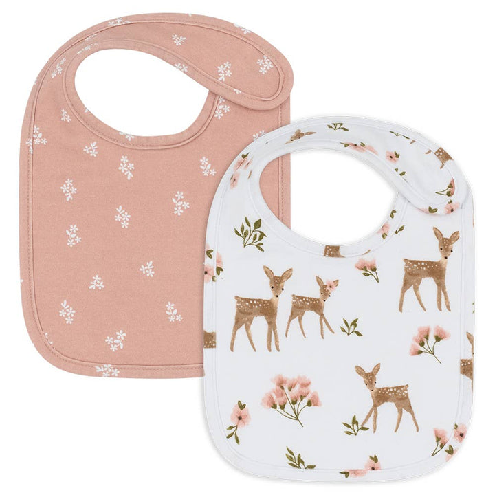 2pk Baby Bib Set - Sophia's Garden