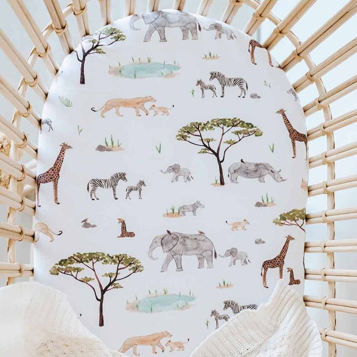 Safari Bassinet Sheet / Change Pad Cover