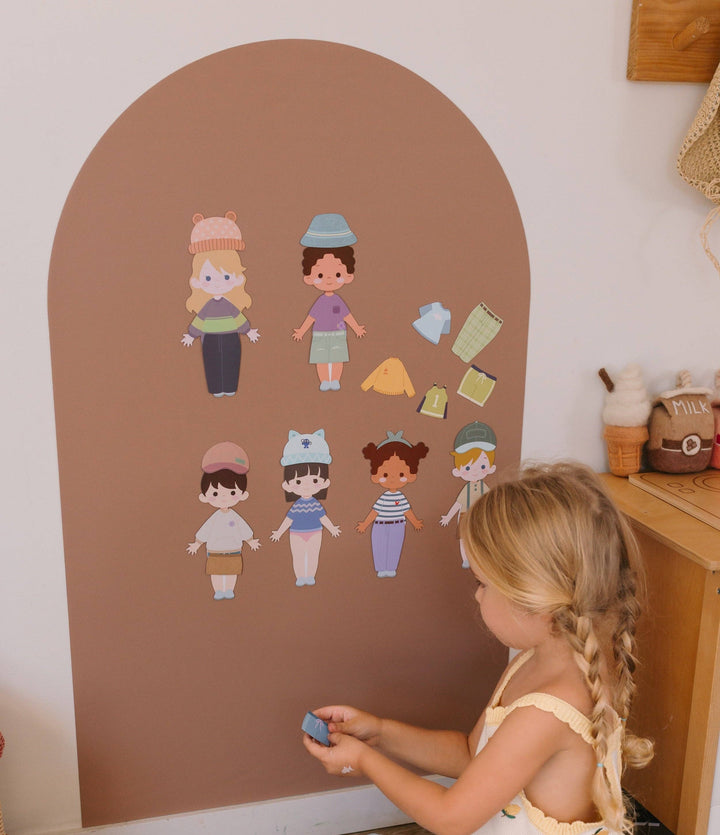 Magnetic Playwall™ | Renter-Friendly Magnetic Wall Decal