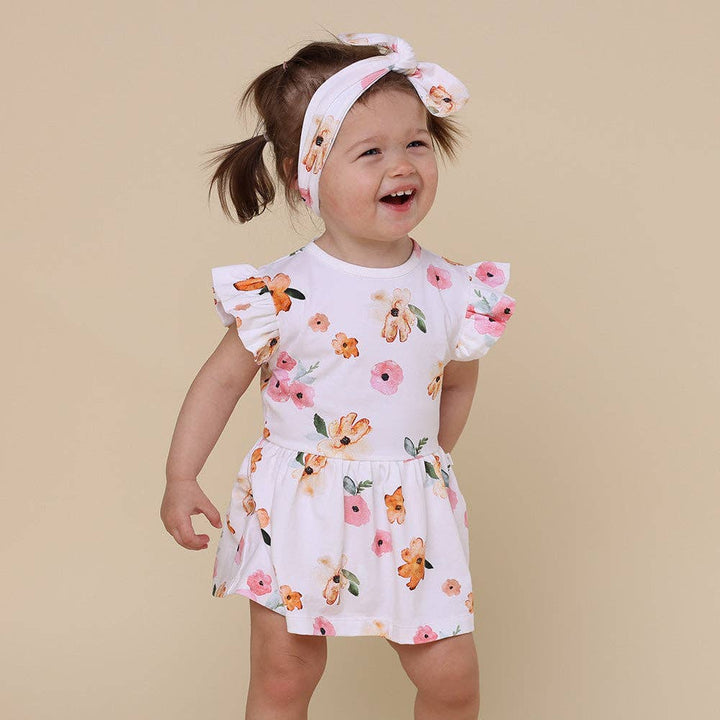 Poppy Short Sleeve Organic Dress