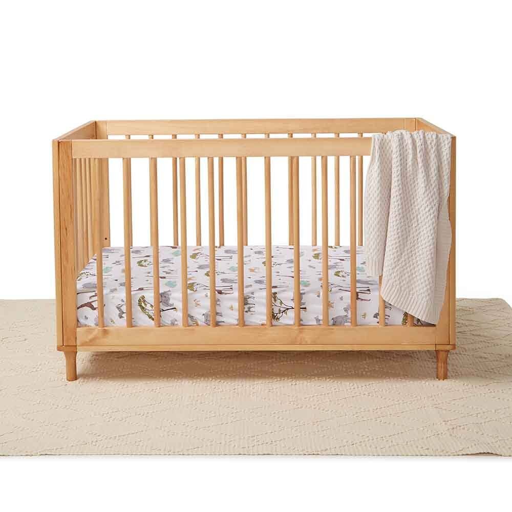 Safari Fitted Cot Sheet