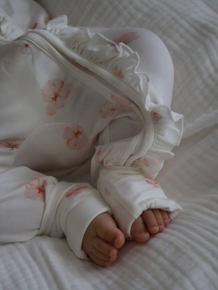 Bamboo/Organic Cotton Growsuit - Camelia Cottage