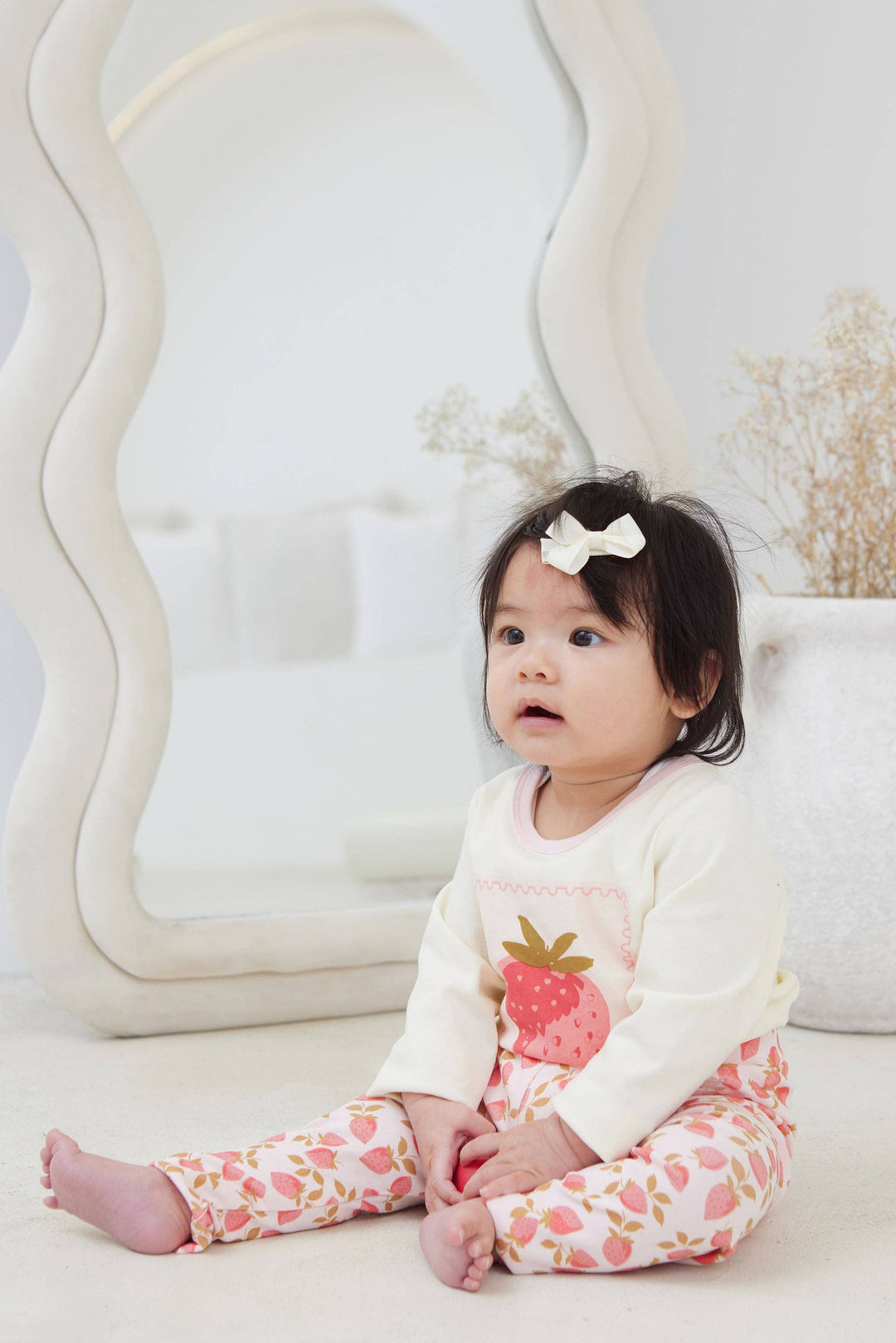 Strawberry Dreams Baby Bodysuit