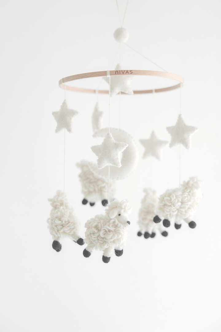 Sheep Crib Mobile