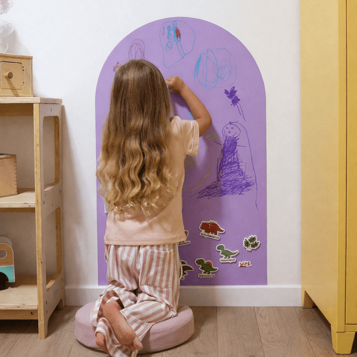 Magnetic Playwall™ | Renter-Friendly Magnetic Wall Decal