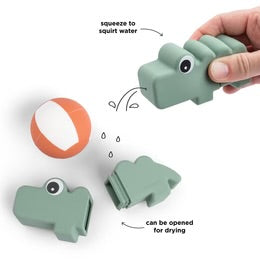 Done by Deer Bath squirter toy - Croco & ball