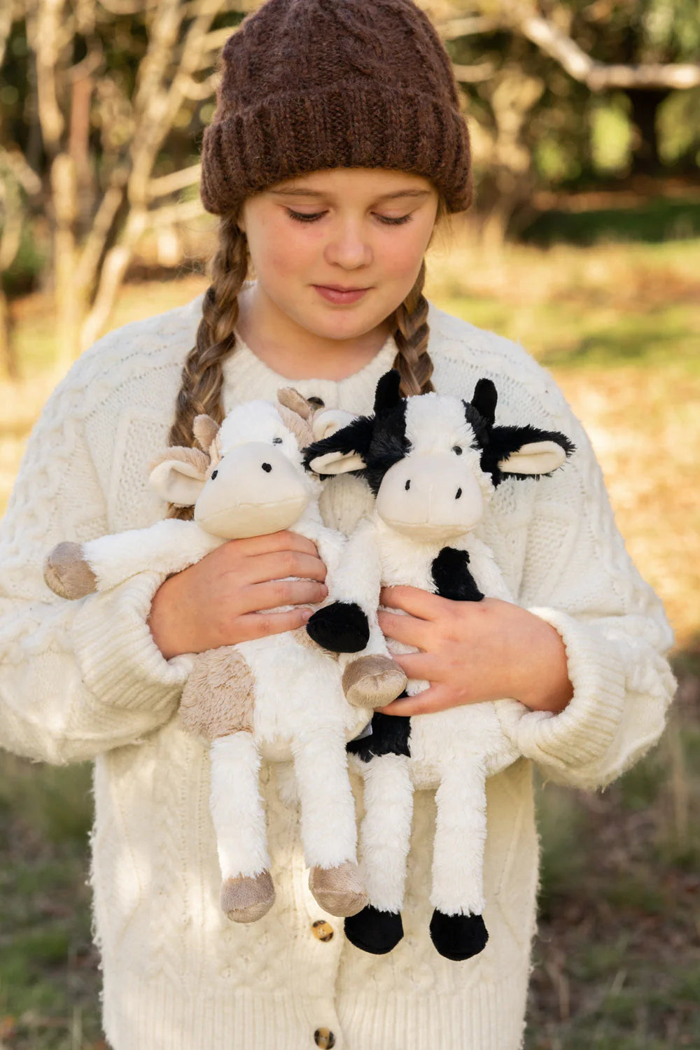 Double trouble - cutest pair of cows!