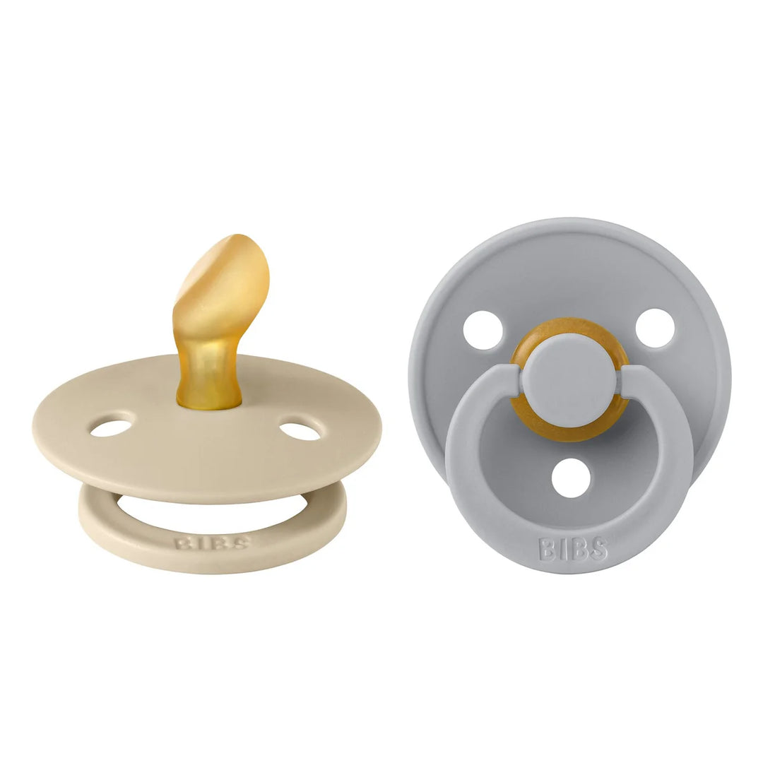 BIBS pacifier -S2 - Vanilla & Cloud - (2pk)