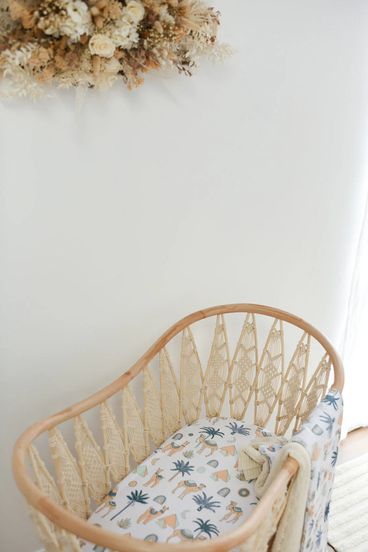 Luna’s Treasures Bamboo Bassinet sheet