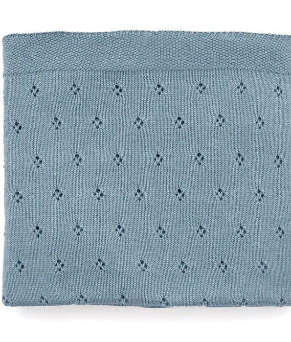 Nana Huchy Pointelle Baby Blanket. 4 Colour choice