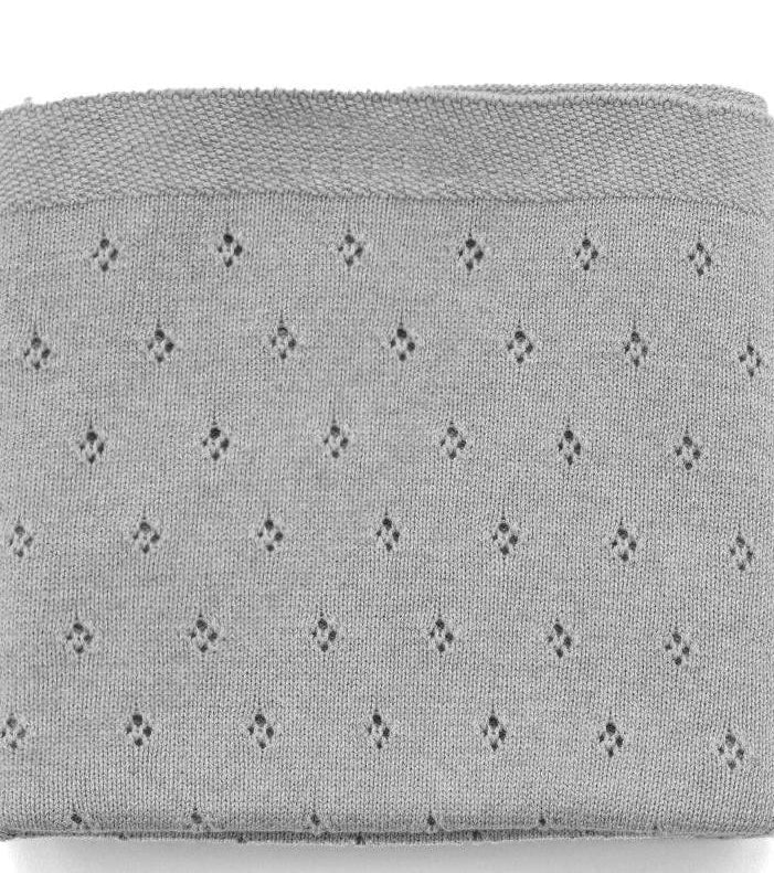 Nana Huchy Pointelle Baby Blanket. 4 Colour choice