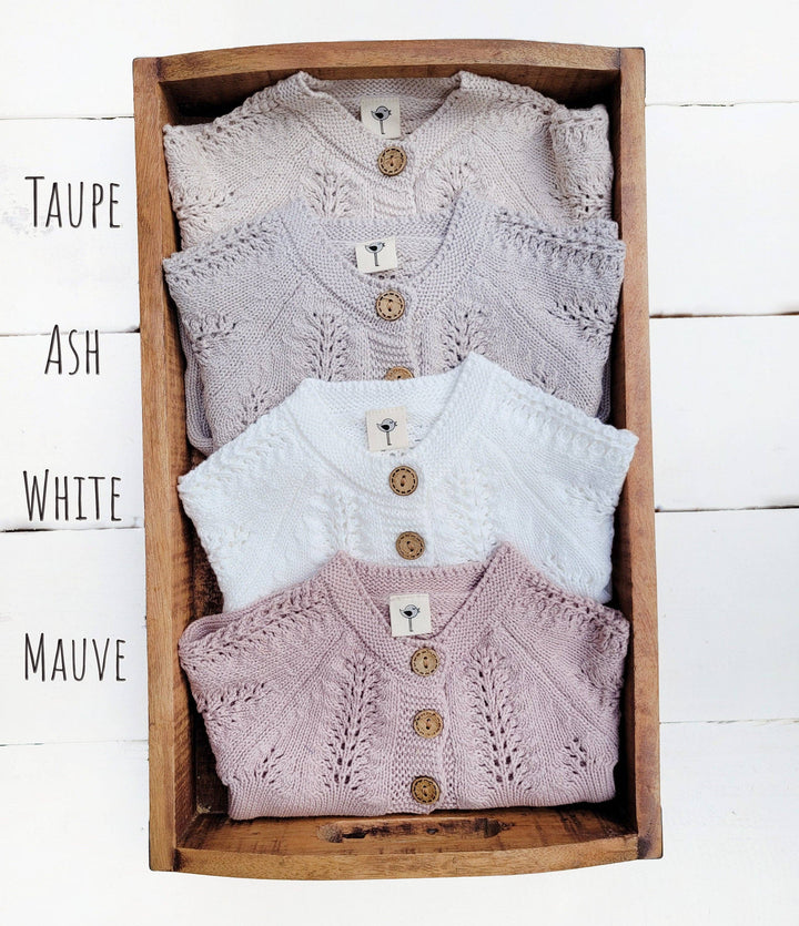 Olesya Cotton Knit Cardigan