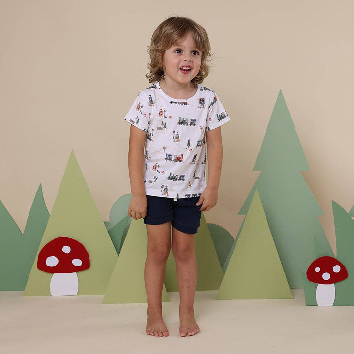 Trains Organic T-Shirt