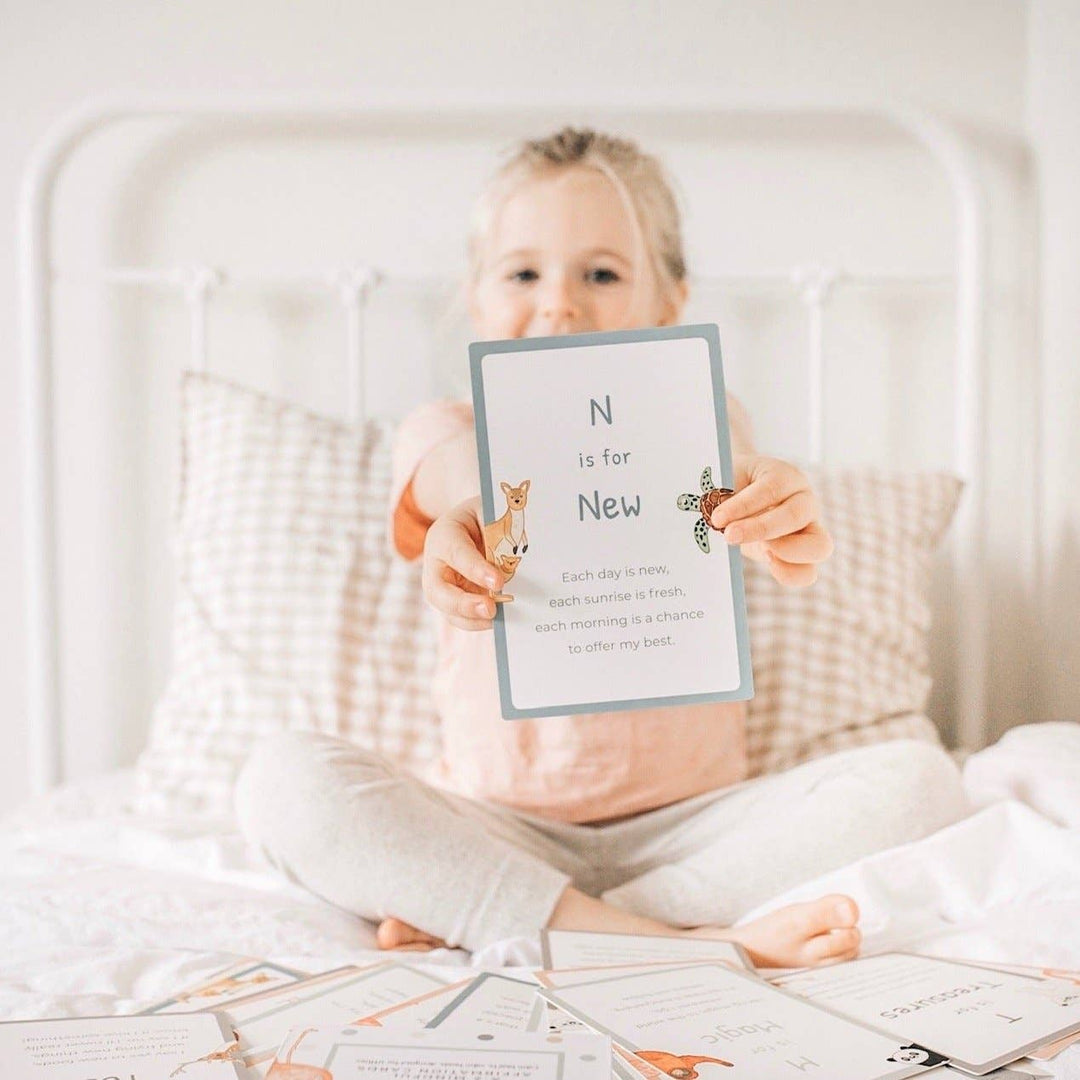 A–Z Mindfulness Affirmation Cards for Kids