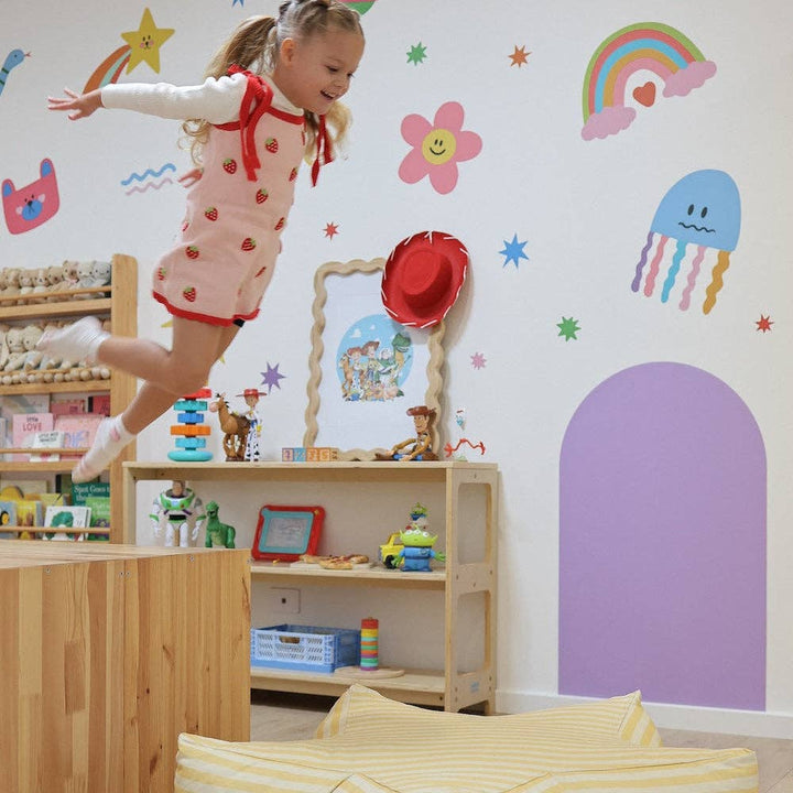 Magnetic Playwall™ | Renter-Friendly Magnetic Wall Decal