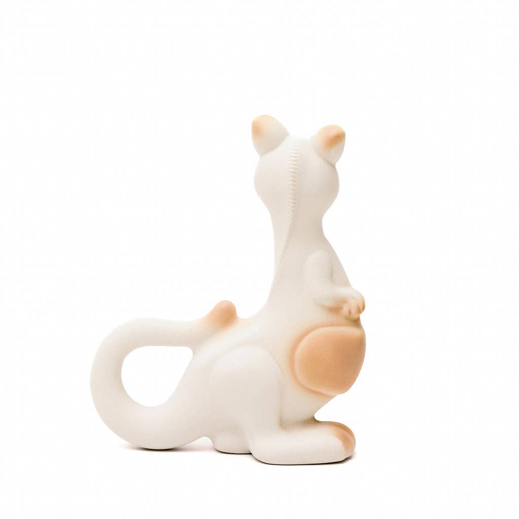 Rosie the Roo:  Natural Rubber Teething Toy