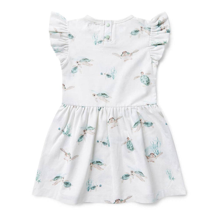 Turtle Short Sleeve Organic Dress