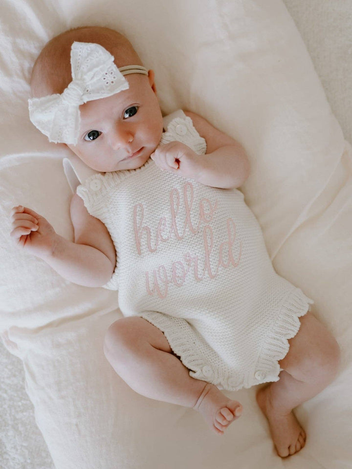 Hello World Romper