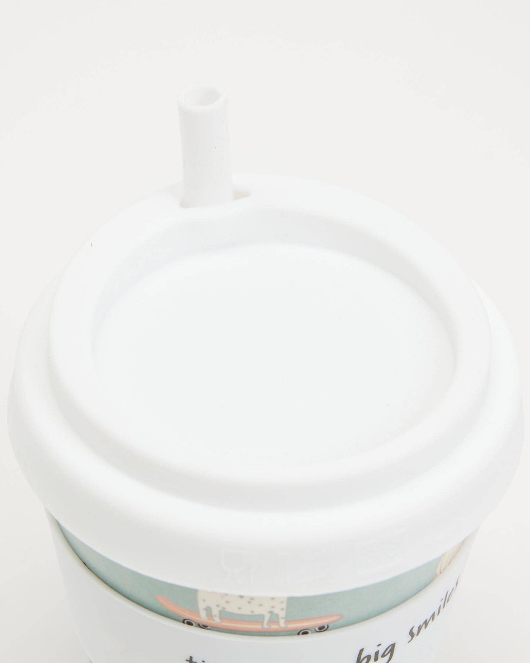240ml Itti Bamboo Baby Cino Cup + 1 Straw - Dozer