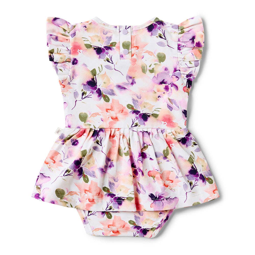 Blushing Beauty Short Sleeve Organic Dress