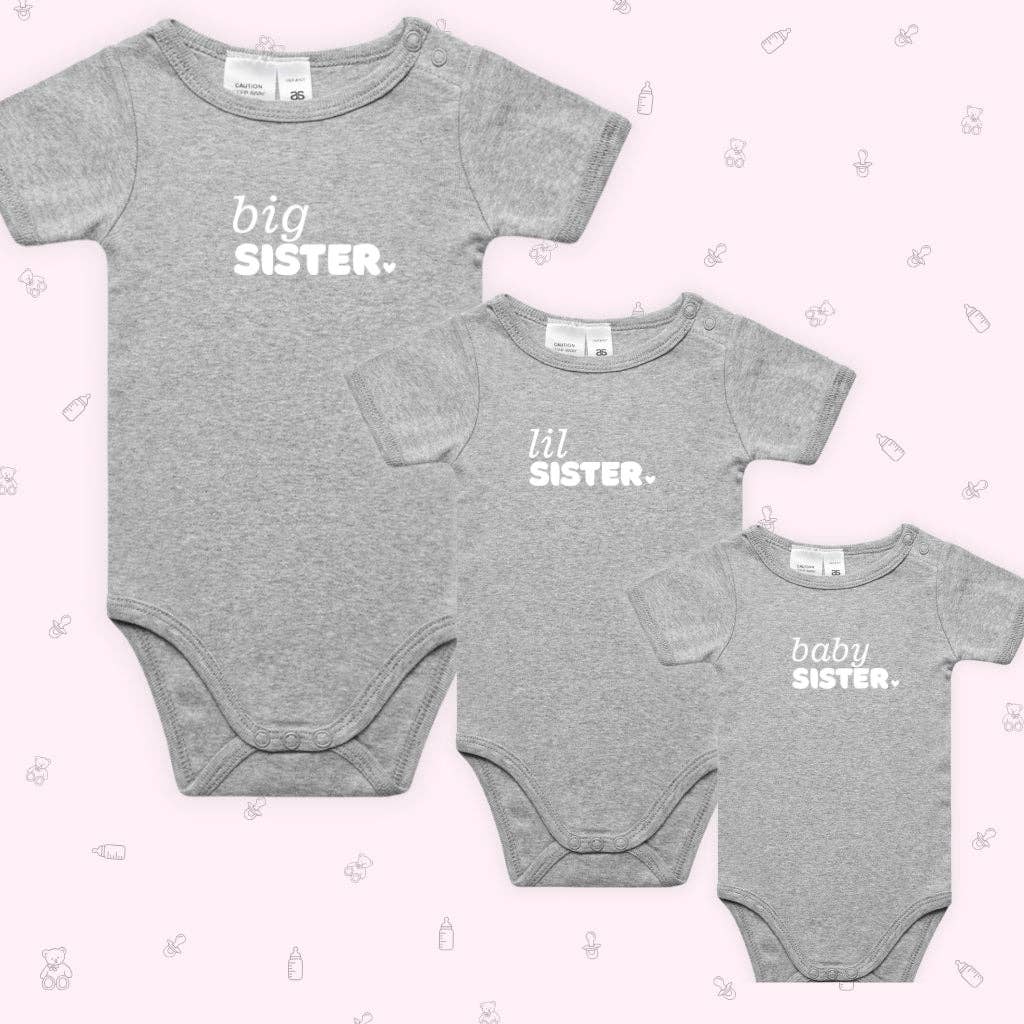 Infant Short Sleeve Romper - Baby Brother - Grey Marle