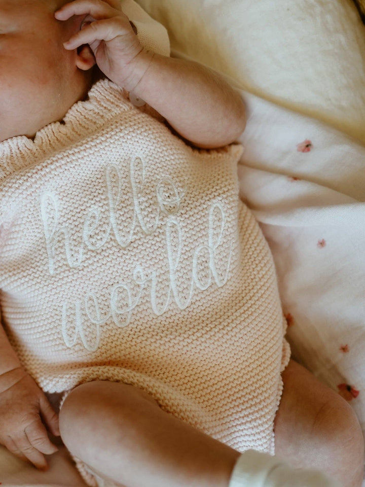 Hello World Romper