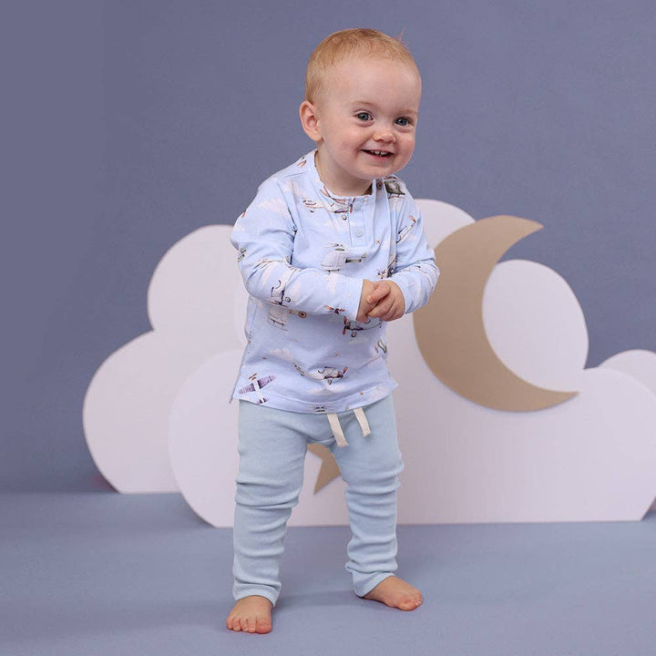 Baby Blue Organic Pants