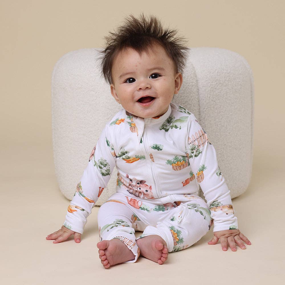 Farm Organic Snugglesuit Convertible Romper