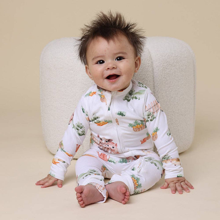 Farm Organic Snugglesuit Convertible Romper