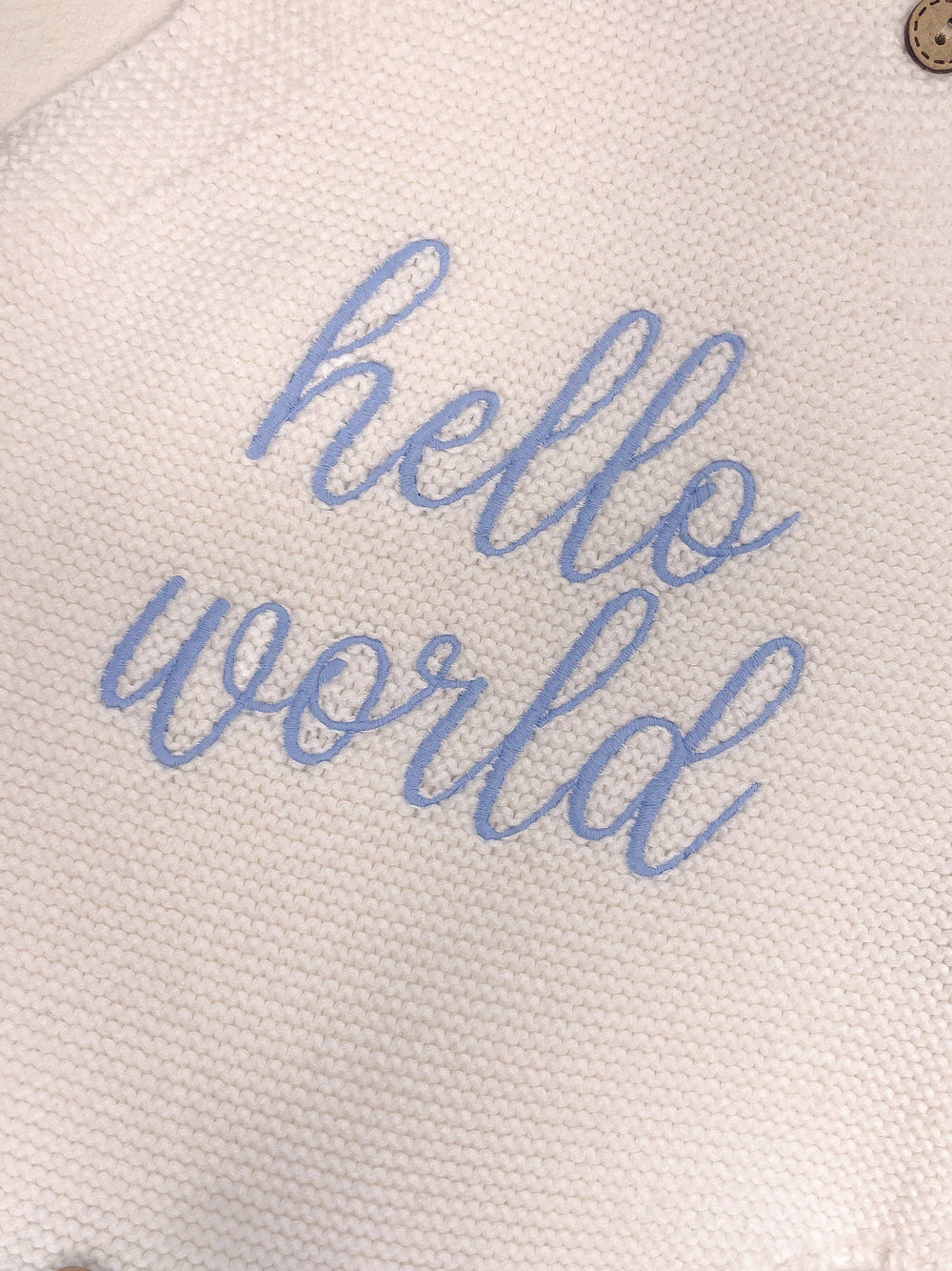 Hello World Romper