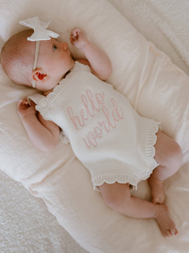 Hello World Romper