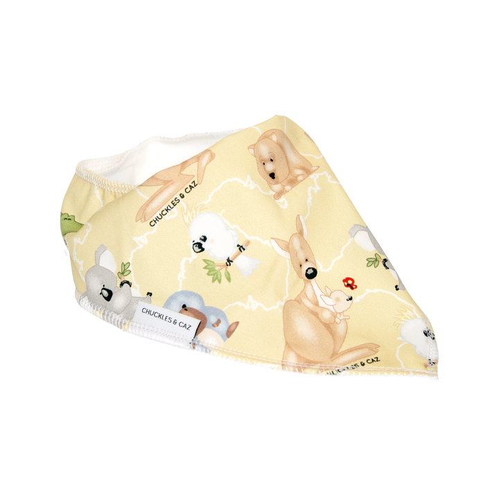 Cute Australian Animals Dribble Bib