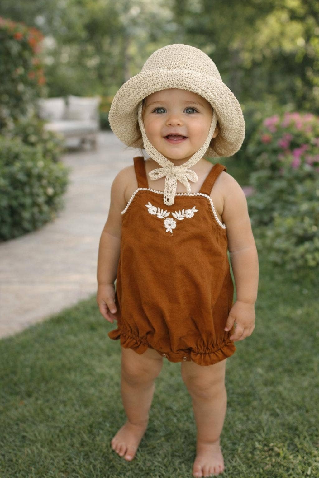 Mamīta Siena Pinfore Romper