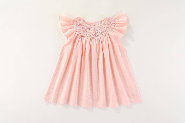 Parisien DRESS:             Pink and White